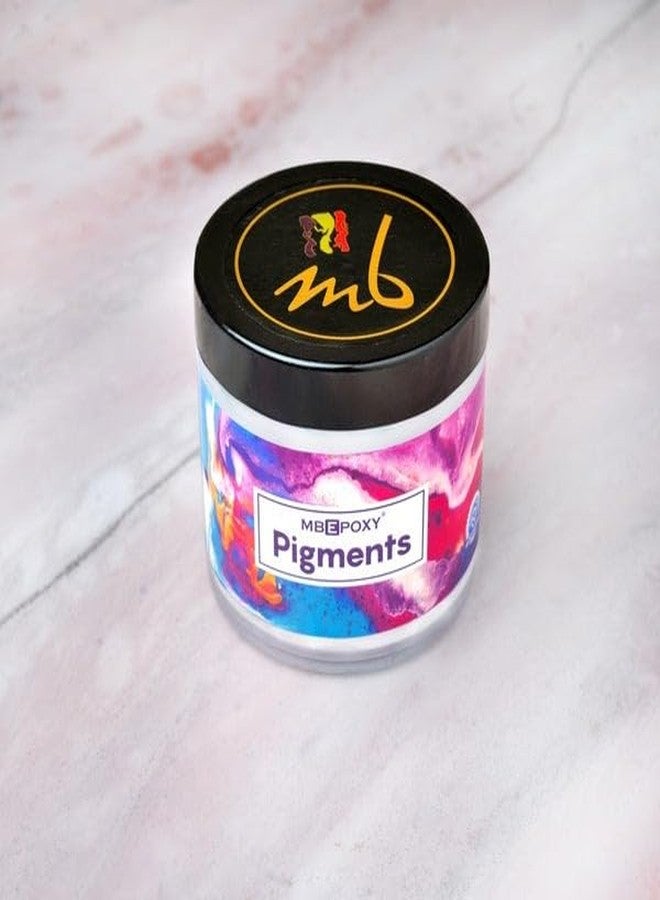 MBEPOXY Pigment White Opaque | 100g | Super Concentrated Epoxy-Based Pigment for Resin Art, Flooring, and More | Pack of 2 - Image 2